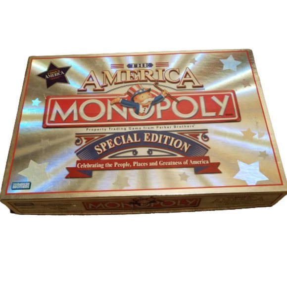 Parker Bros. Hasbro The America USA Monopoly Special Edition Complete - Picture 2 of 7